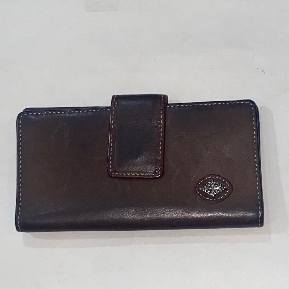 Vintage Genuine Leather Woman Wallet Bag
